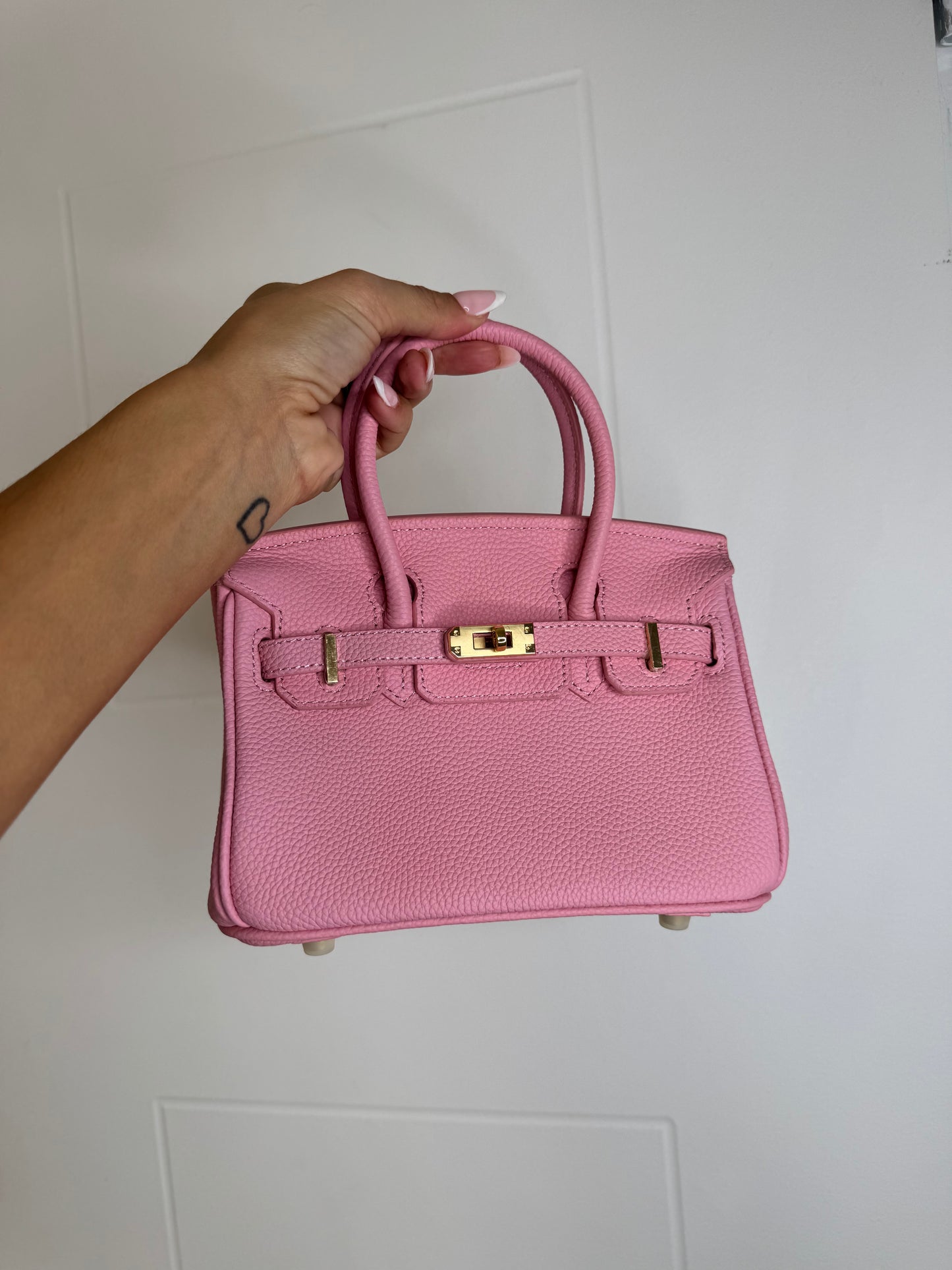 Sac Alma, taille 20, Rose Barbie
