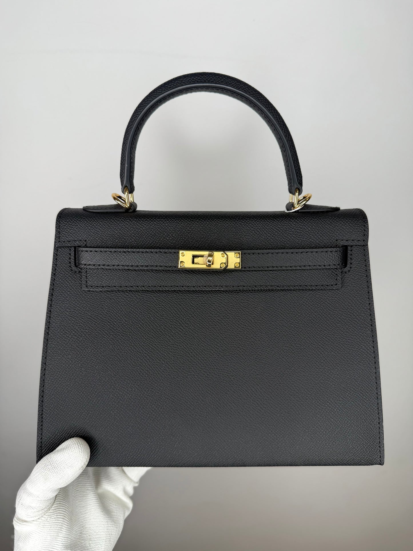 Sac noir et or jade 25