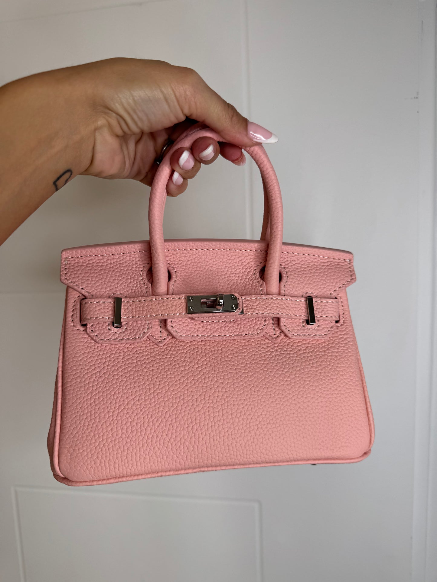 Sac Alma taille 20 rose chewing-gum