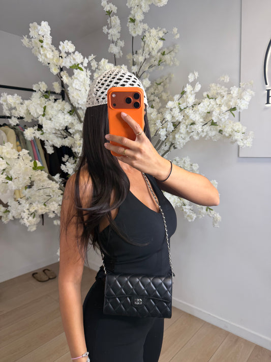Pochette Shana argent