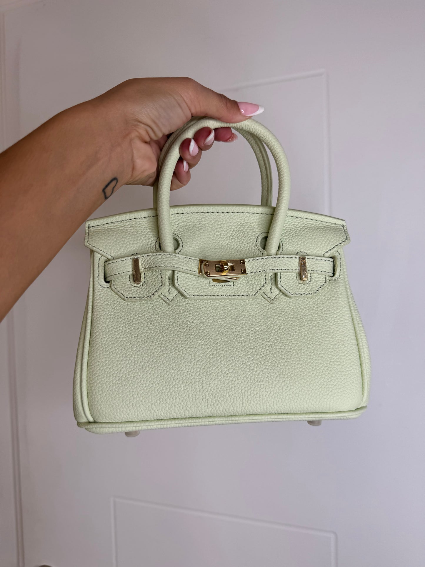 Sac Alma taille 20 finition dorée