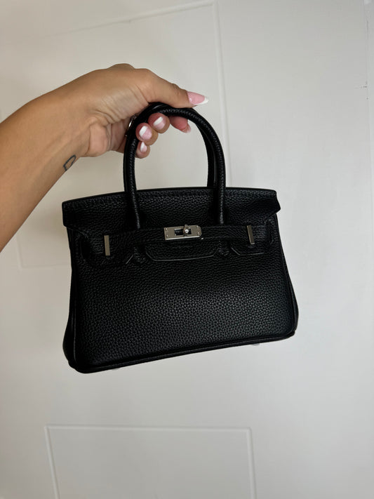 Sac Alma taille 20 finition argent