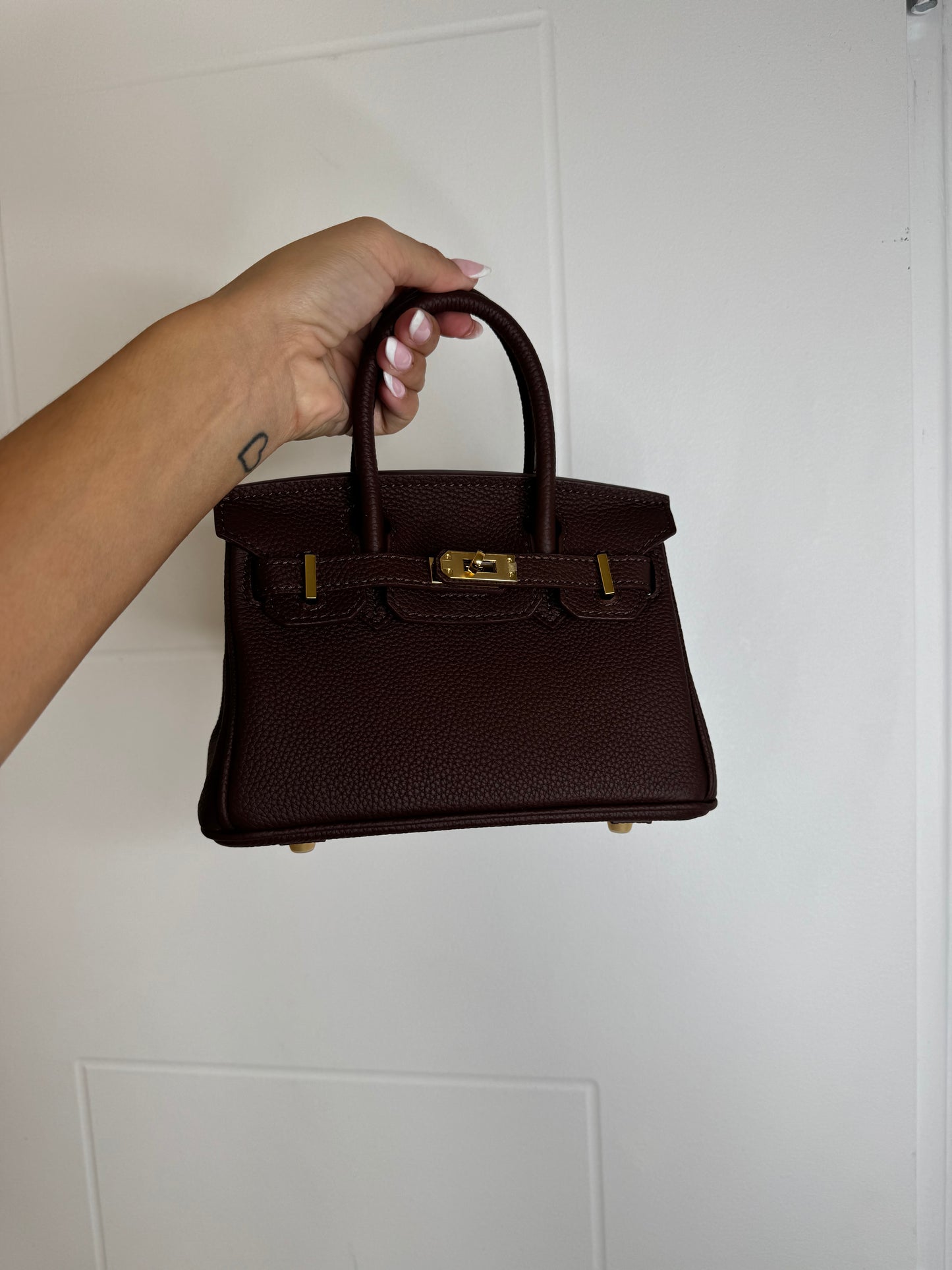 Sac Alma taille 20 chocolat