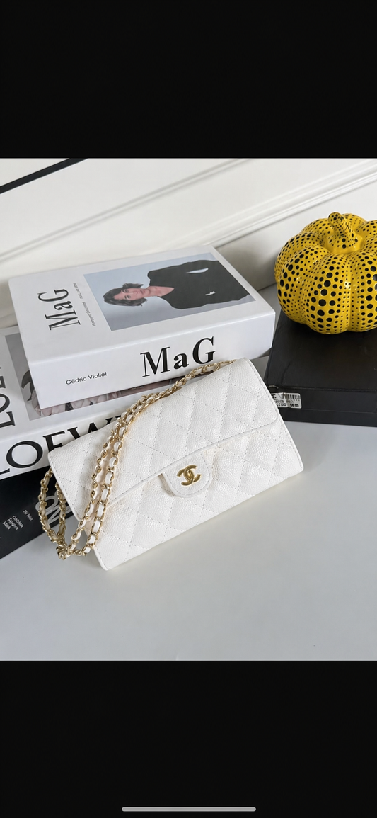 Pochette blanc Gold