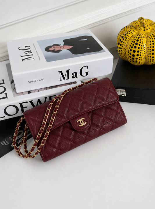 Pochette bordeaux