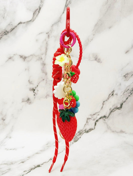 Porte clés  fraise