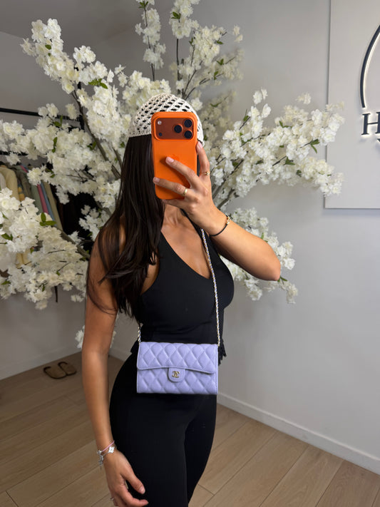 Pochette lilas